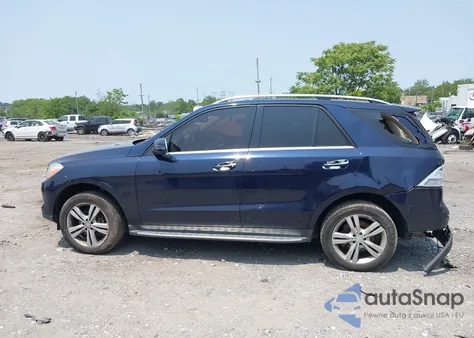 2015 Mercedes-Benz Ml 350 4Matic z USA, uszkodzony, nr VIN 4JGDA5HB0FA553859